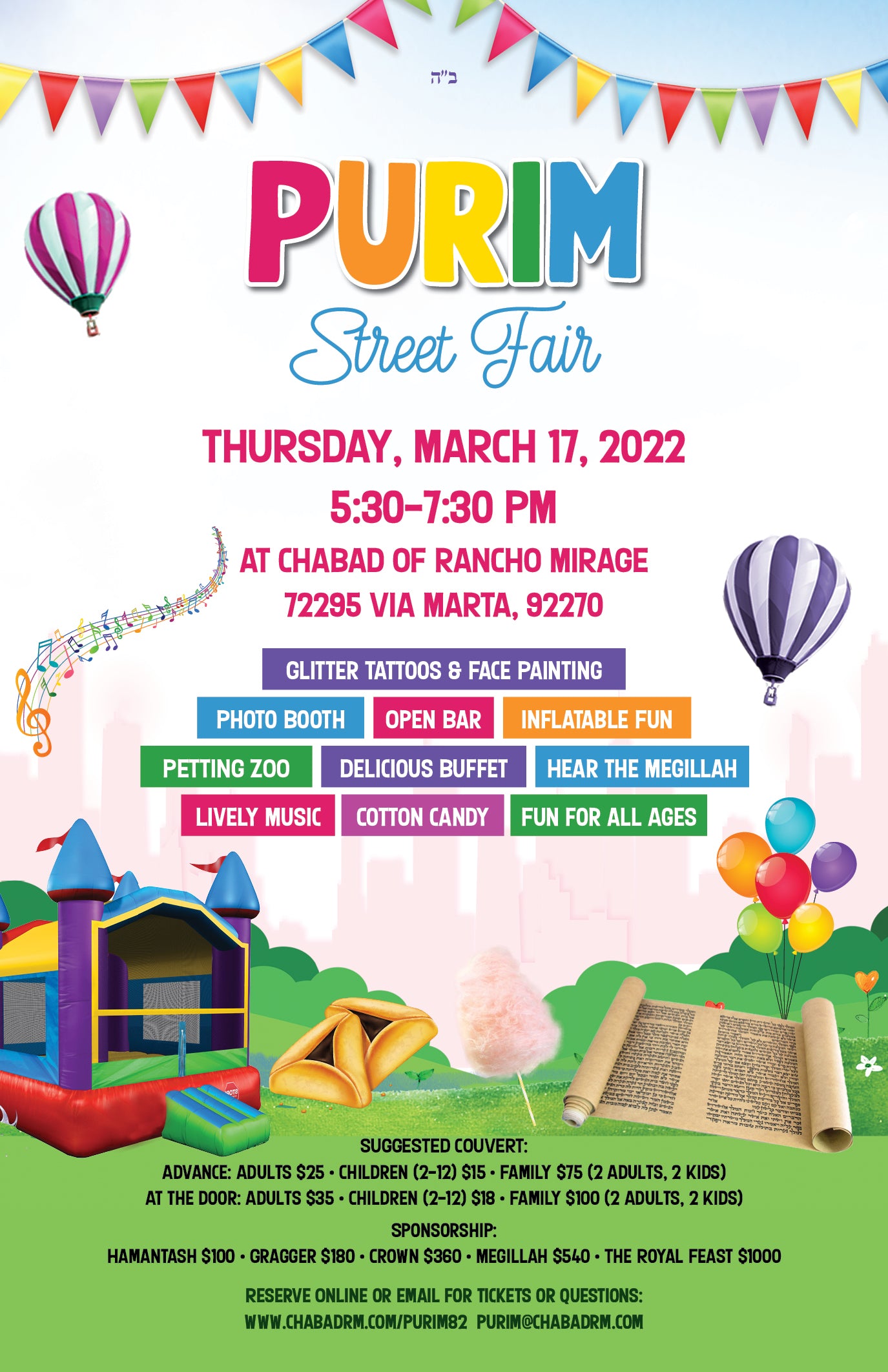 Purim Street Fair