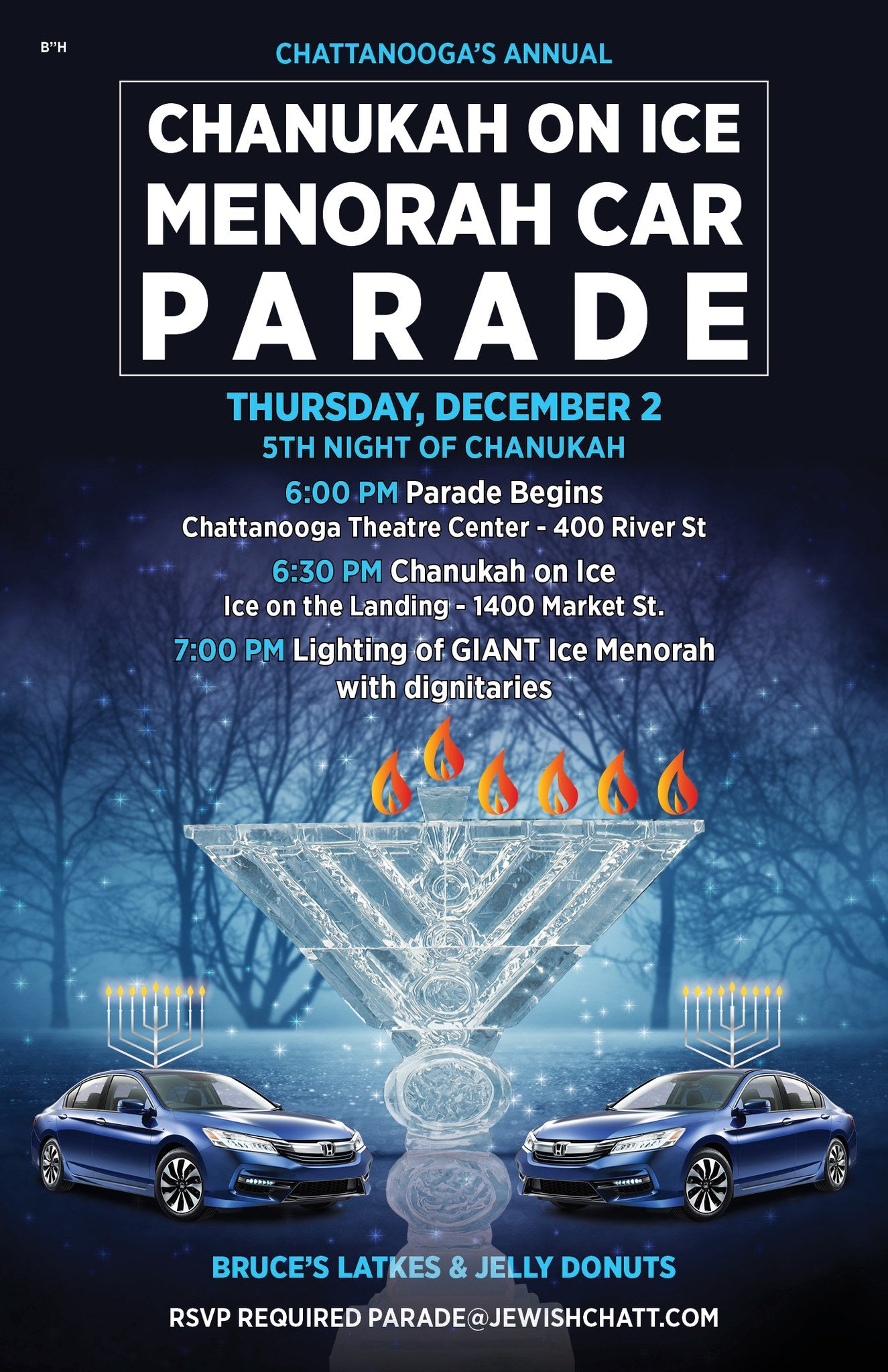 Chanukah on Ice Menorah Parade