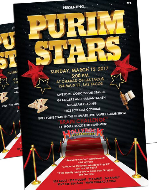 Purim Stars