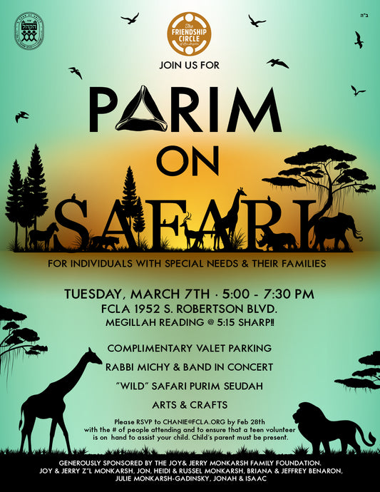 Purim On Safari