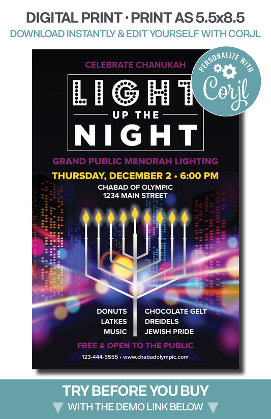 Chanukah - Light the Night