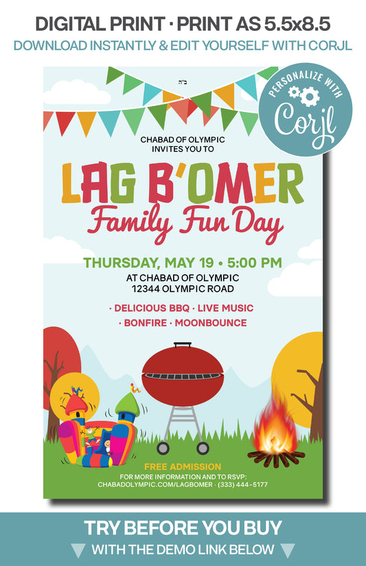 Lag Baomer - Family Fun Day