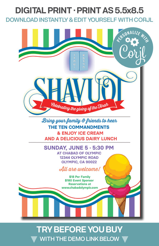 Shavuot Ice Cream Party 3