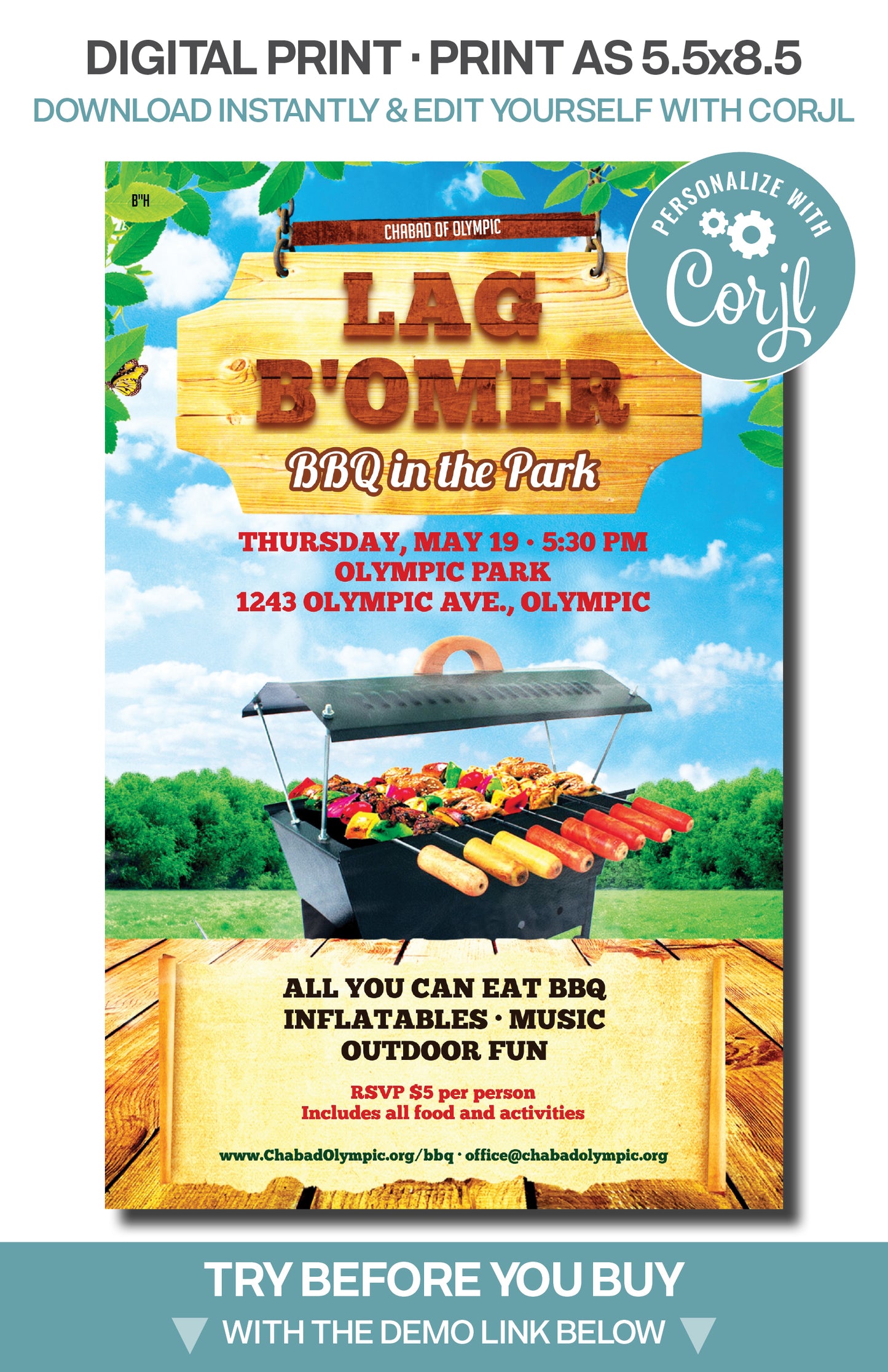 Lag Baomer BBQ