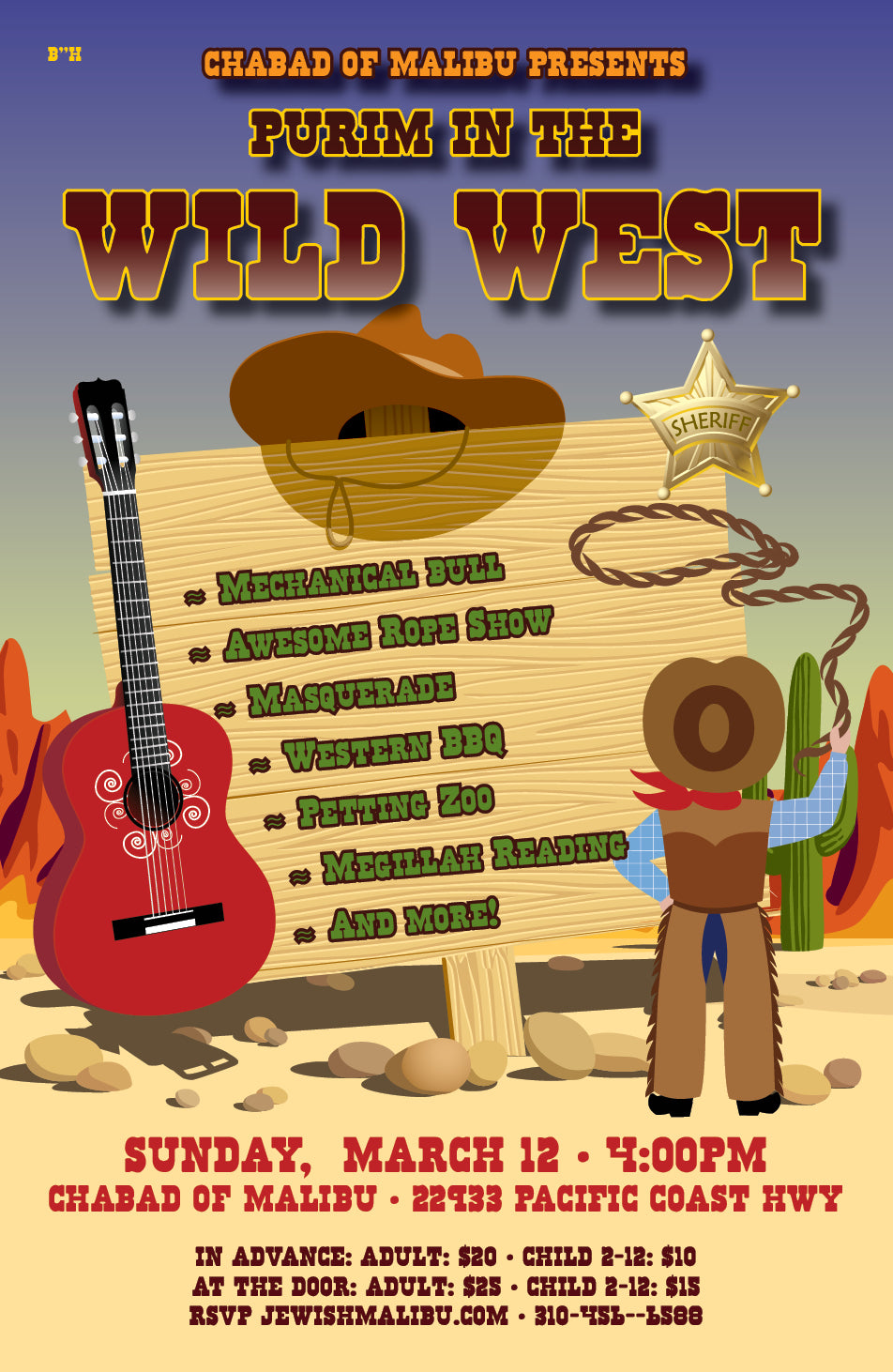 Purim in the Wild West - 3