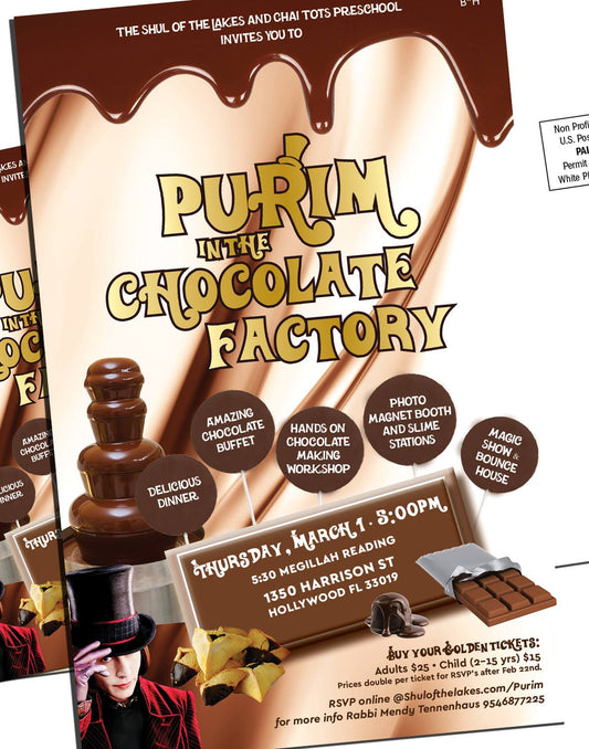 Purim in the Chocolate Factory - 2
