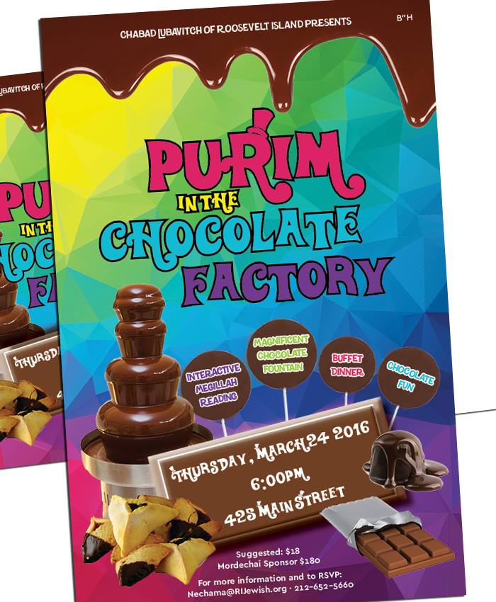 Purim in the Chocolate Factory