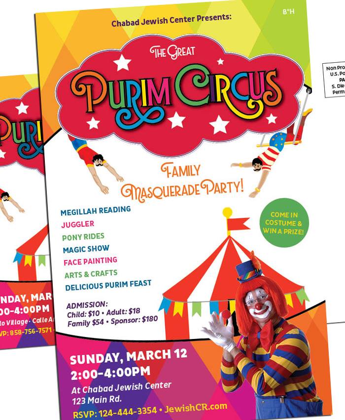 Purim in the Circus
