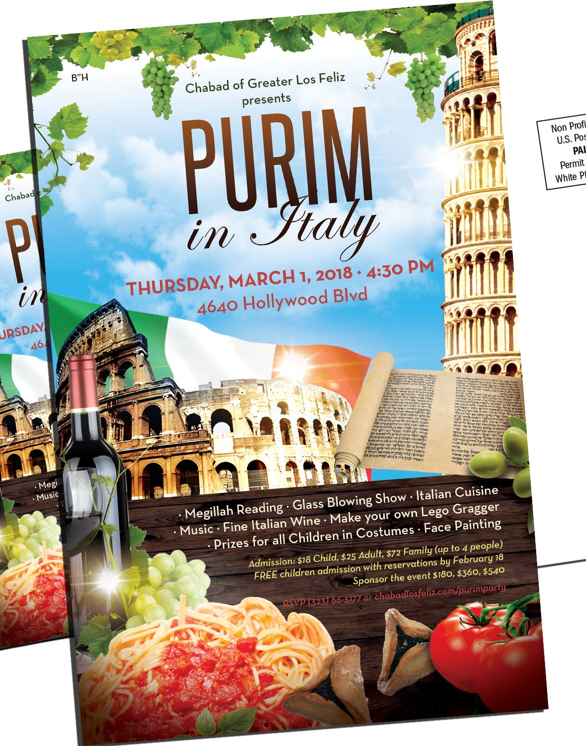 Purim in Italy
