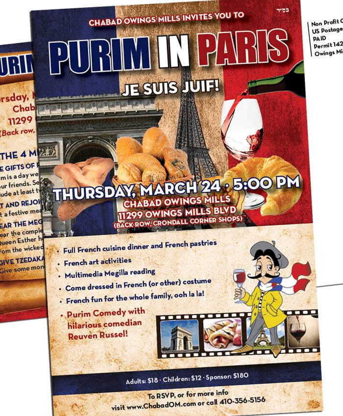 Purim in Paris - 2